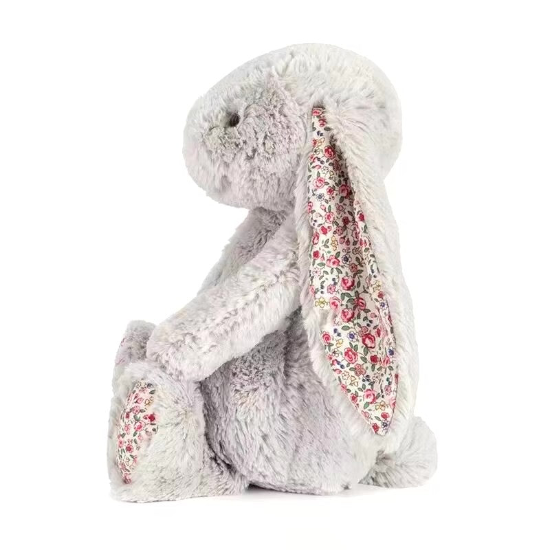Mono Peluche Conejo Orjeas con Florecitas 30 Cms CHIKY NYNO