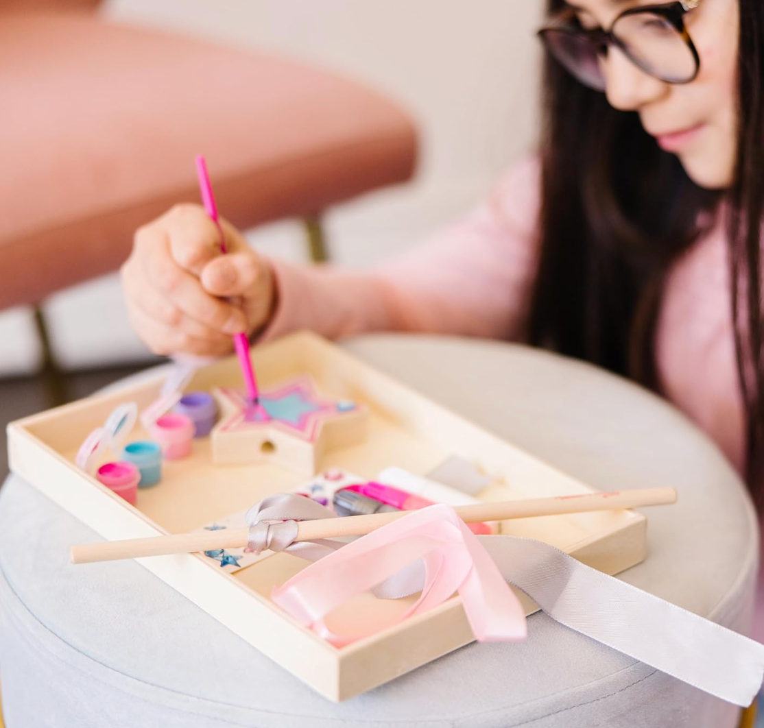 Melissa & Doug Kit Decora-tu-Propia Varita de Princesa PORFYDYA