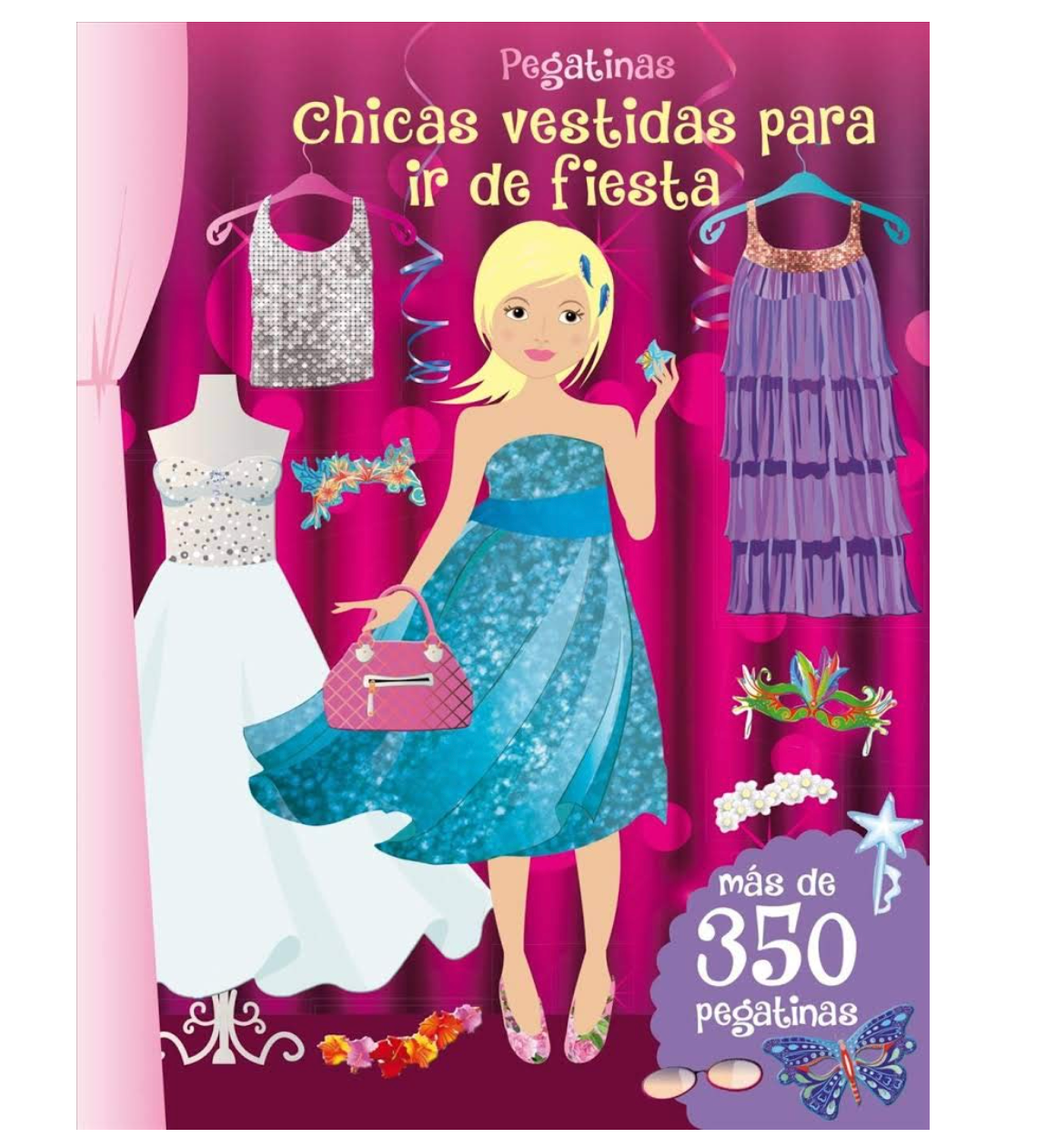 Pegatinas Chicas Vestidas para Fiesta