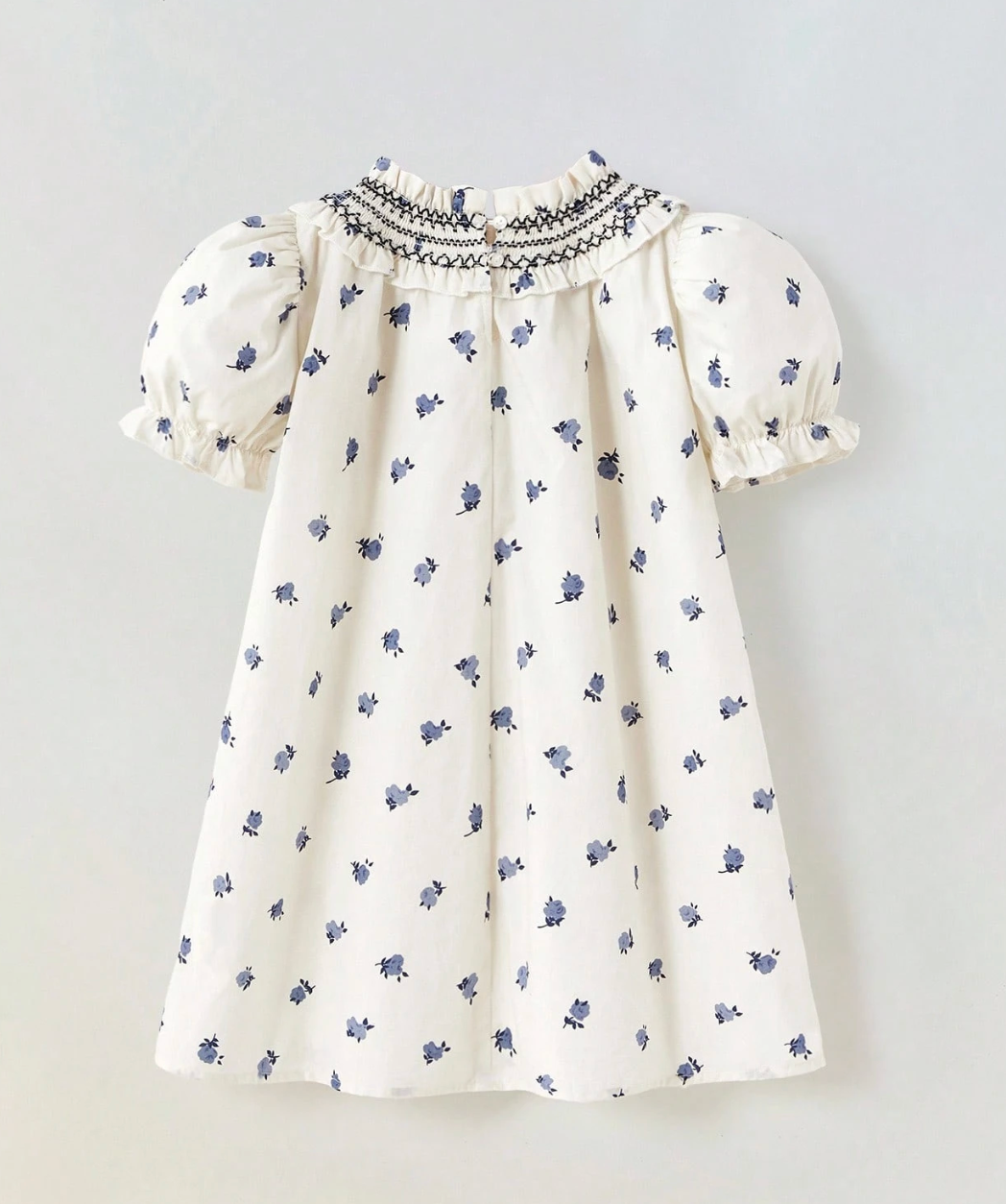 Vestido Flores Azules