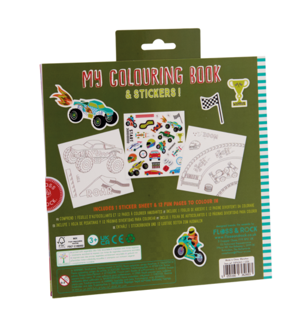 Scribble Sniffs My Colouring Book – Coches