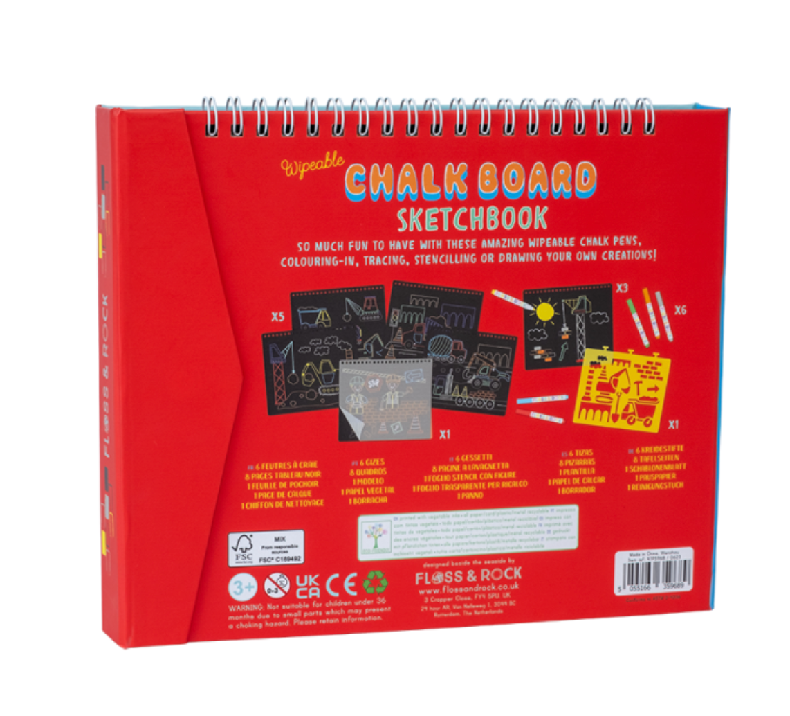 Pizarra & Block de Dibujo – Construcción