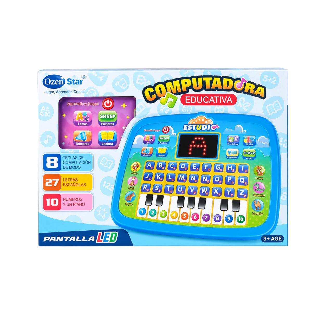 Computadora Educativa Ozen Star con Pantalla LED