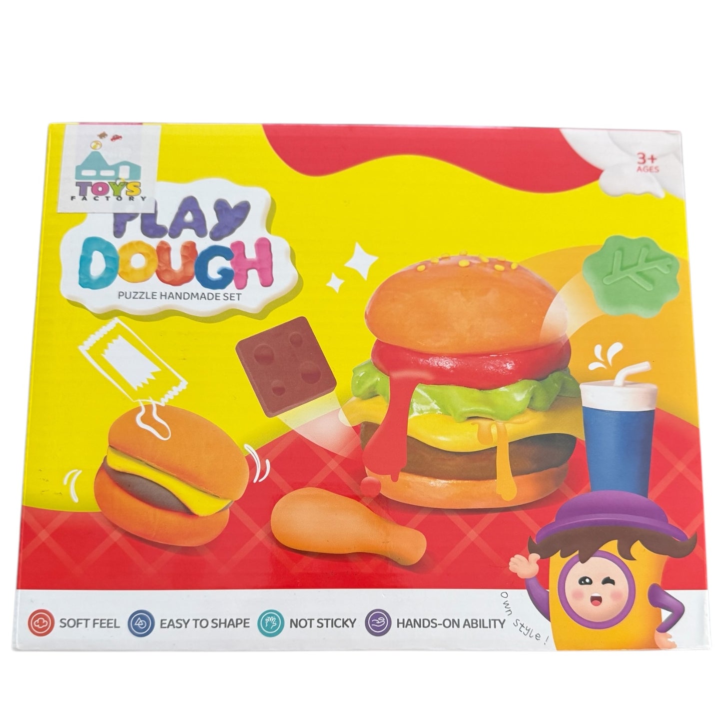 Play Dough Hamburguesa
