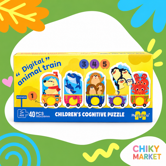 Rompecabezas Tren CHIKY MARKET