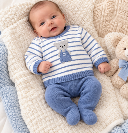 Conjunto Oso Azul