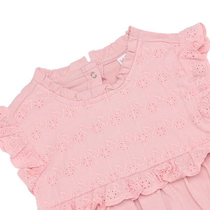 Conjunto de NIña Florecita Fania