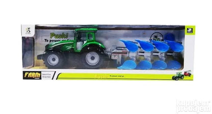 Tractor Granjero con Arado