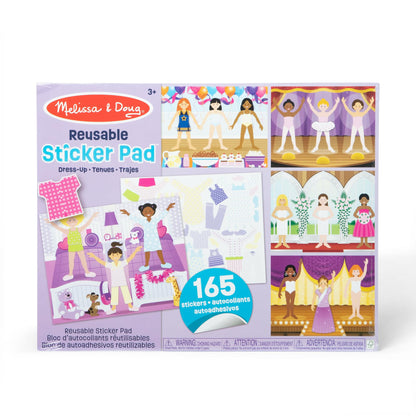 Melissa & Doug Libro de Autoadhesivos, Colección Trajes