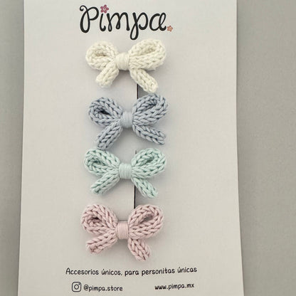 Mini Micaela - set de 4 pincitas 3cm