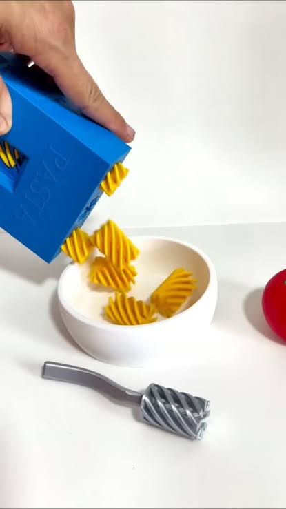 Set Pasta, Caja, Plato y Cubierto