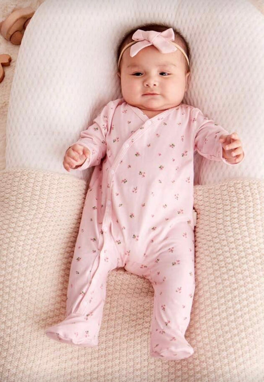 Mameluco Florecitas Rosa CHIKY NYNO