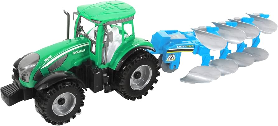 Tractor Granjero con Arado