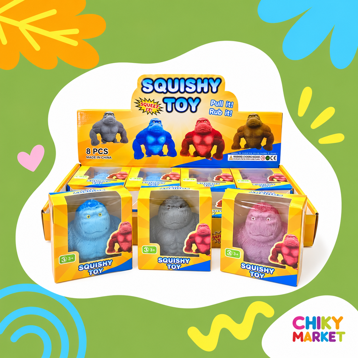 Squishi Gorila CHIKY MARKET