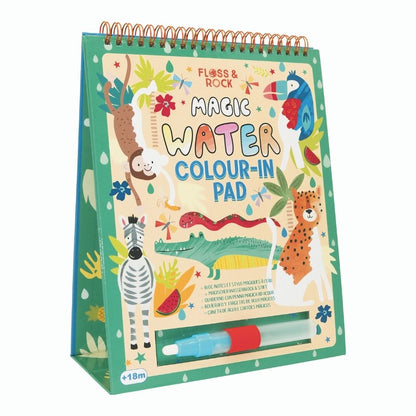 Libreta Mágica Reutilizable Pinta con Agua, Jungla