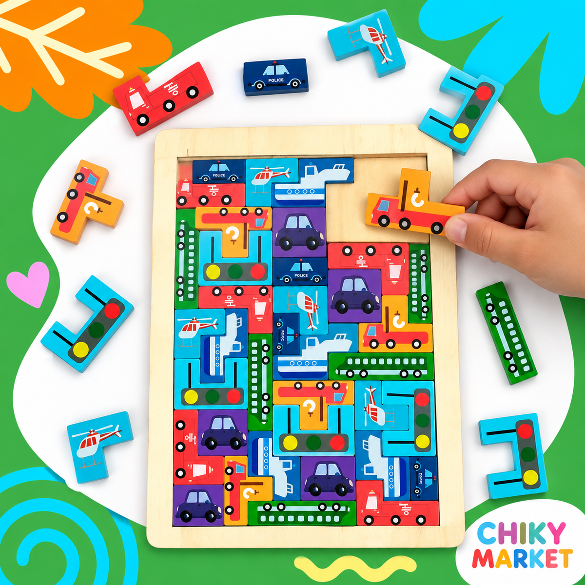 Rompecabezas Tetris CHIKY MARKET
