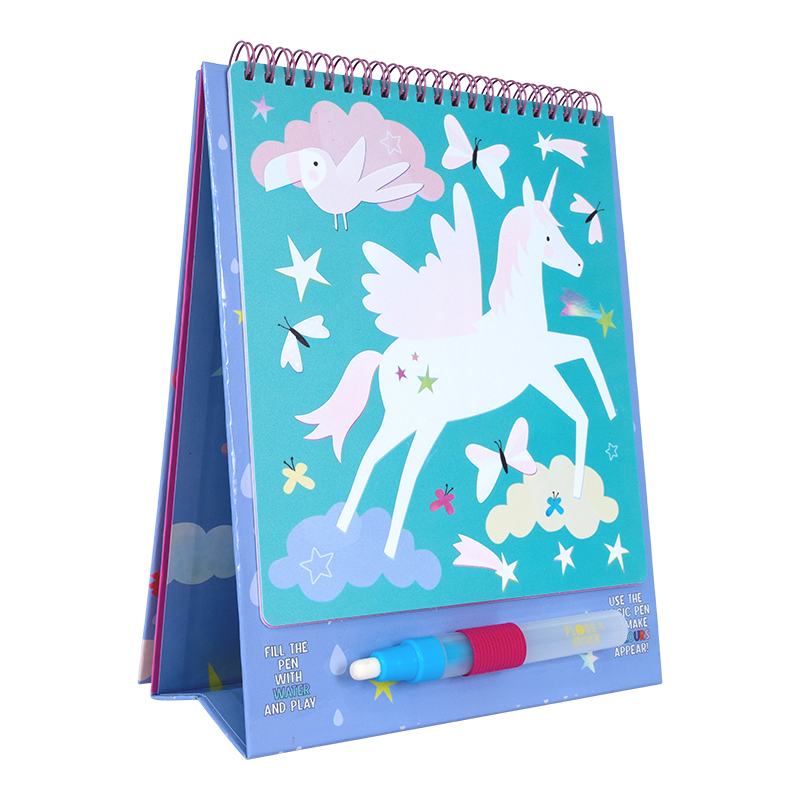 Libreta Mágica Reutilizable Pinta con Agua, Fantasía