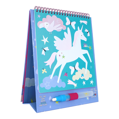 Libreta Mágica Reutilizable Pinta con Agua, Fantasía