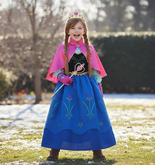 Disfraz Princesa Anna Frozen Niña