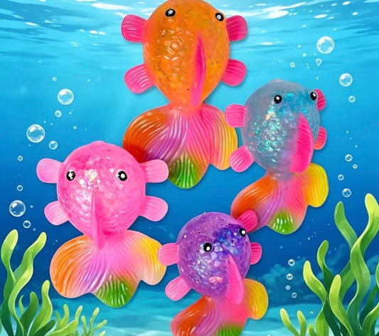 Pececito Squishy de Apretar Colores