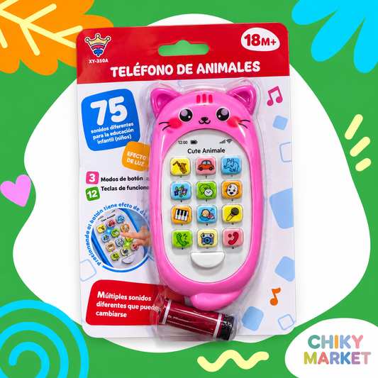 Celular Interactivo Con Pilas CHIKY MARKET