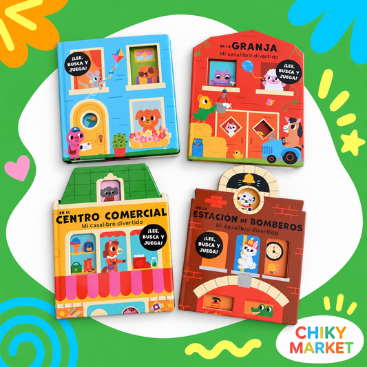 Libro Cuento de Casita CHIKY MARKET