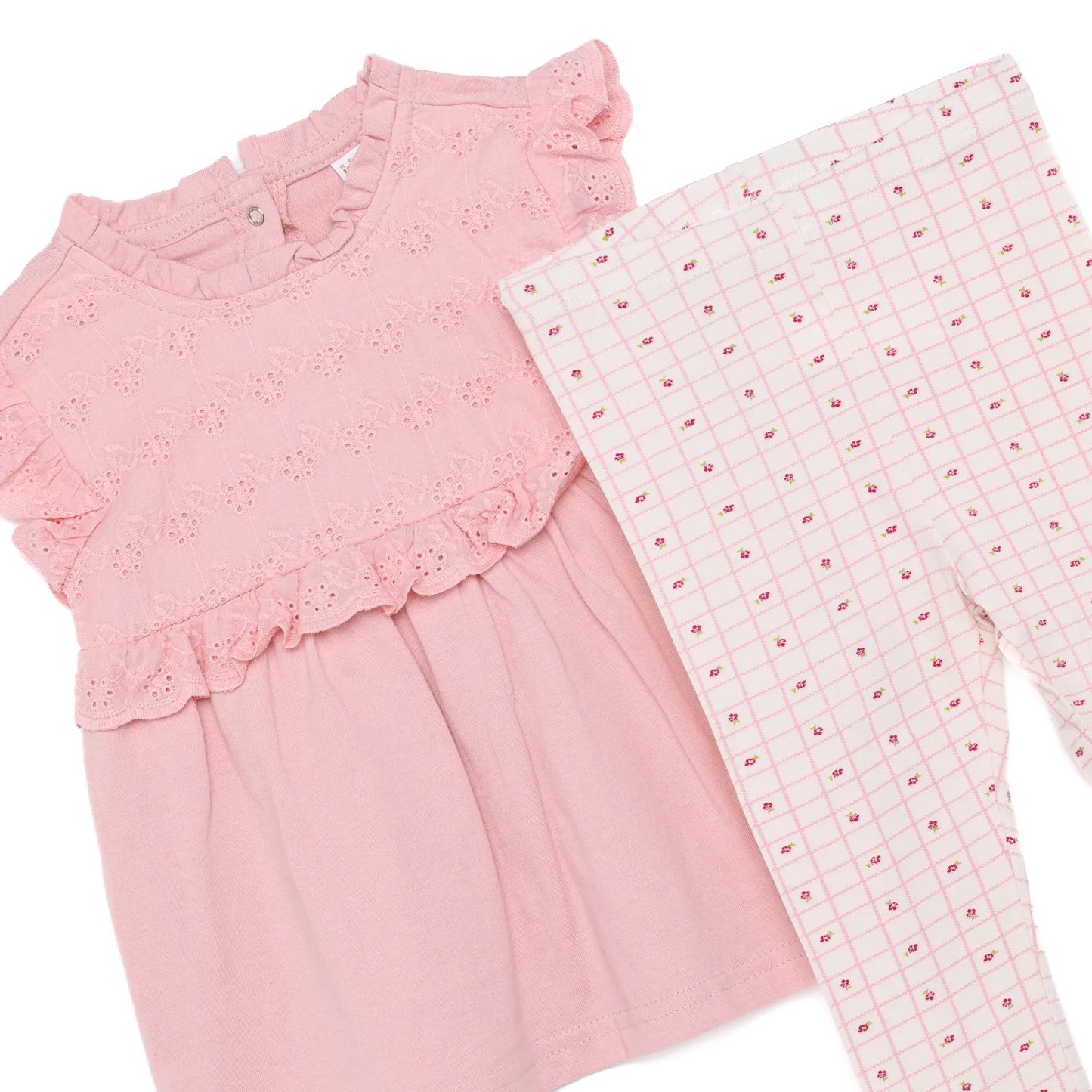 Conjunto de NIña Florecita Fania