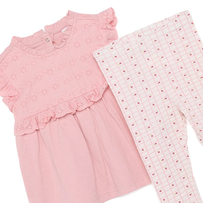 Conjunto de NIña Florecita Fania