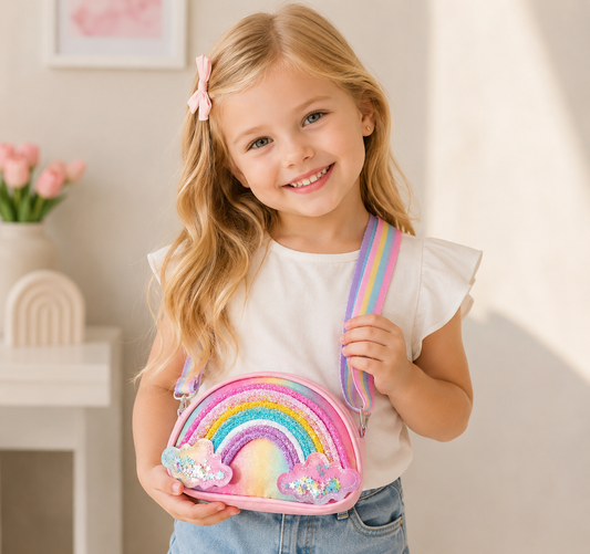 Bolso Unicornio con Nubes