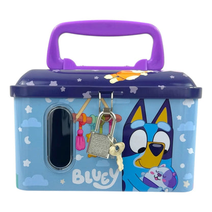 Alcancía Metálica Bluey con Candado