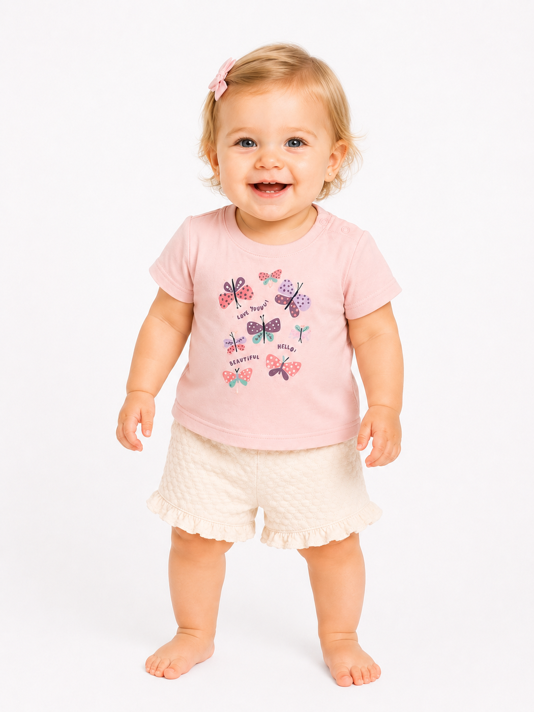 Conjunto Niña Mariposas