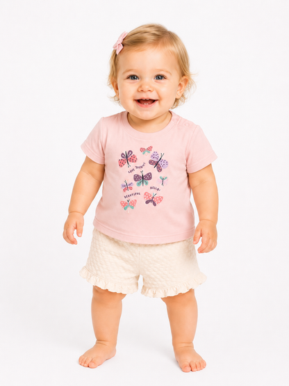 Conjunto Niña Mariposas