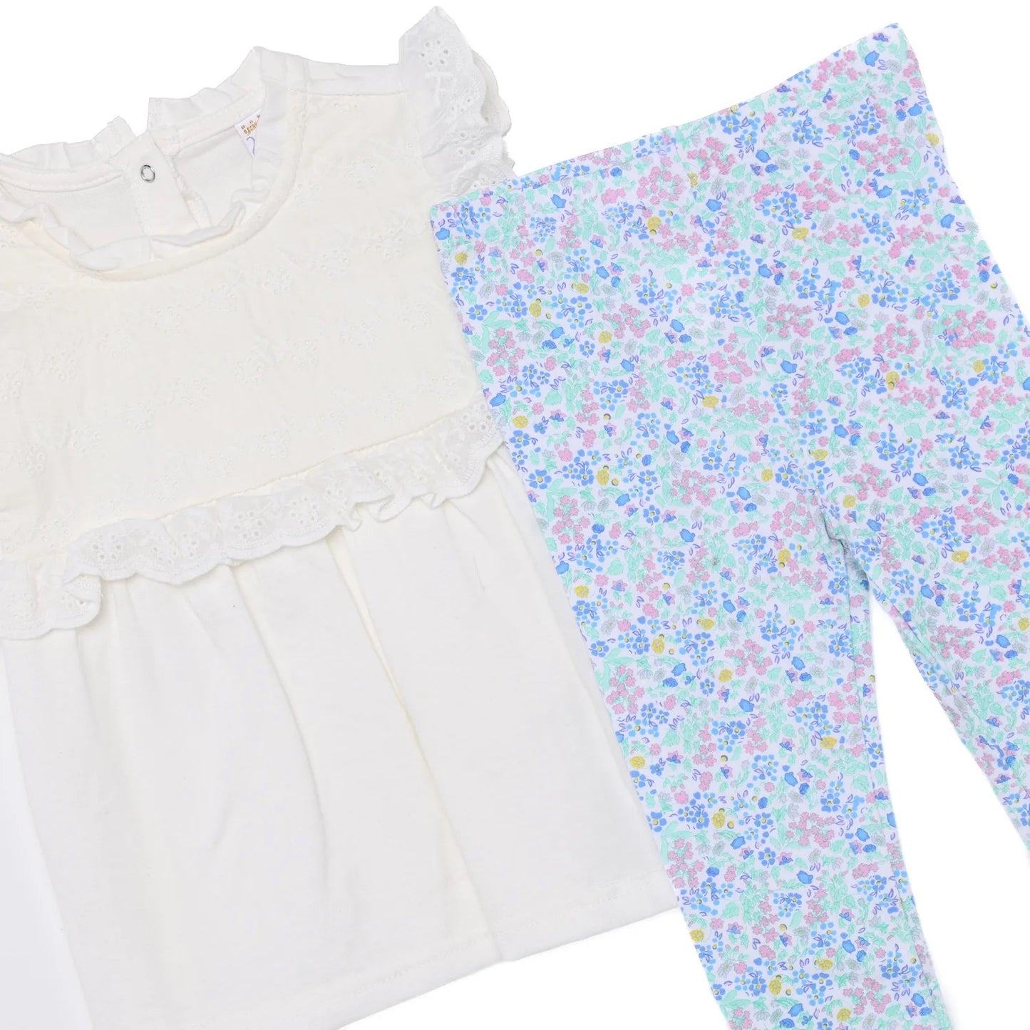 Conjunto de NIña Florecita Fialia