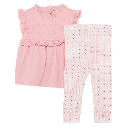 Conjunto de NIña Florecita Fania