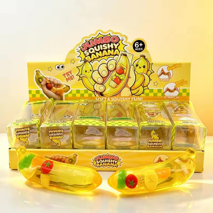 Plátano Vaselina Frutas Squishy
