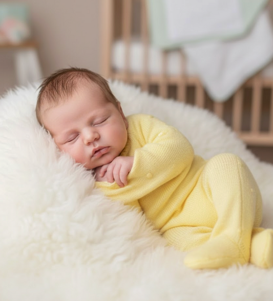 Mameluco Unisex Amarillo Sages