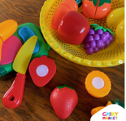Frutas y Verduras con Velcro CHIKY MARKET