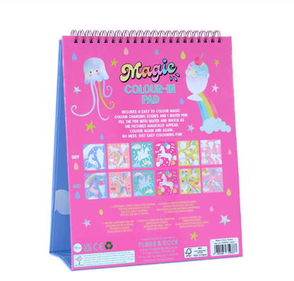 Libreta Mágica Reutilizable Pinta con Agua, Fantasía