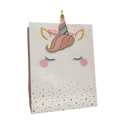 Bolsa de Regalo Unicornio con Cuerno