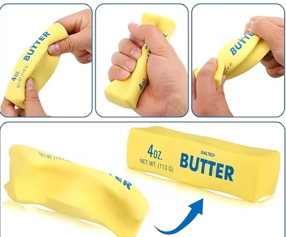 Mantequilla Squishy Brilla en la Oscuridad