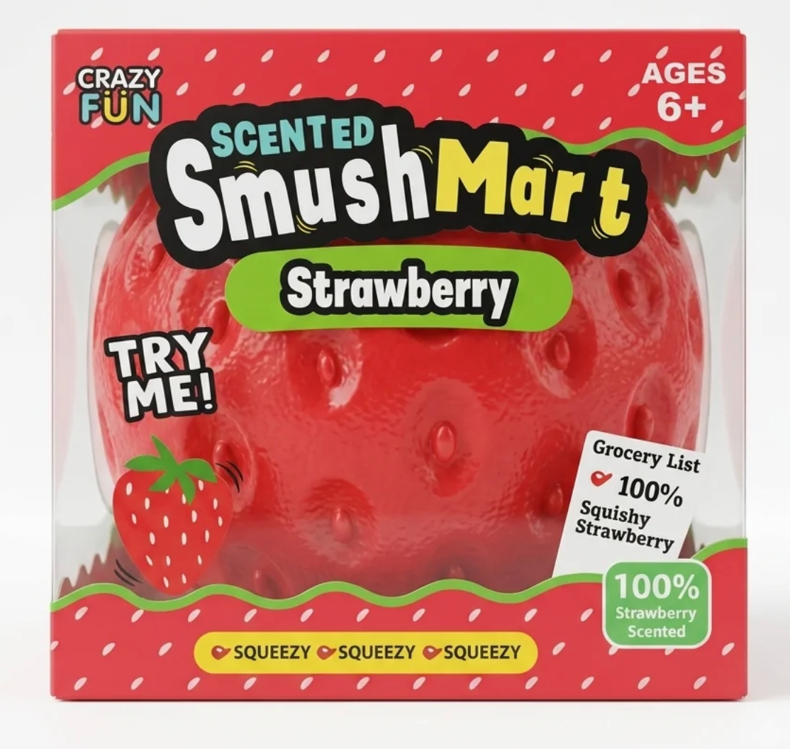 Squishy Fresa Squeeze Strawberry