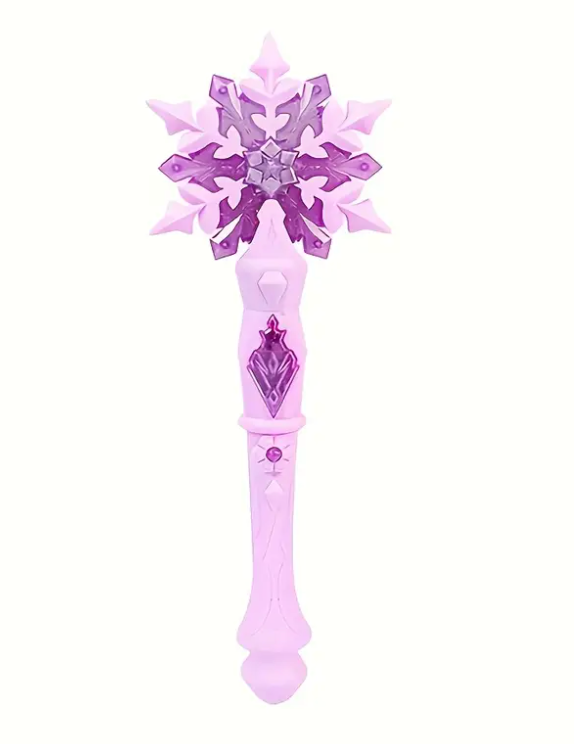 Varita Mágica de Hielo Musical con Luz Morada