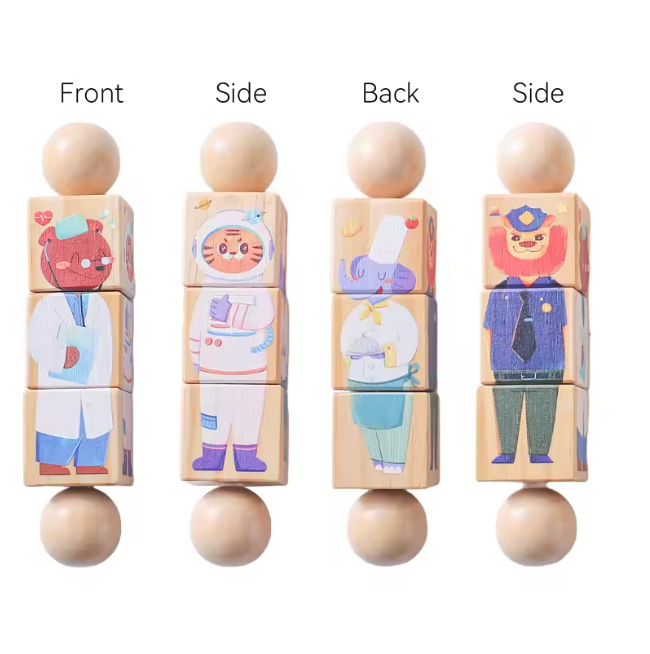 Juguete Giratorio Madera CHIKY NYNO