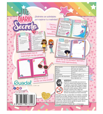 Mi diario secreto (Rosa)