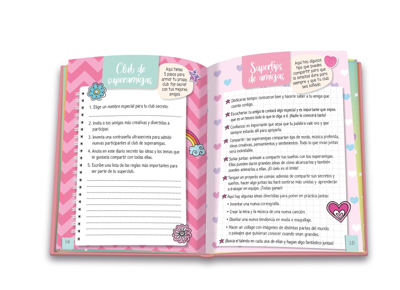 Mi diario secreto (Rosa)