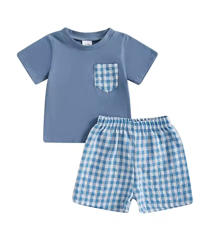 Conjunto Lucas  Azul