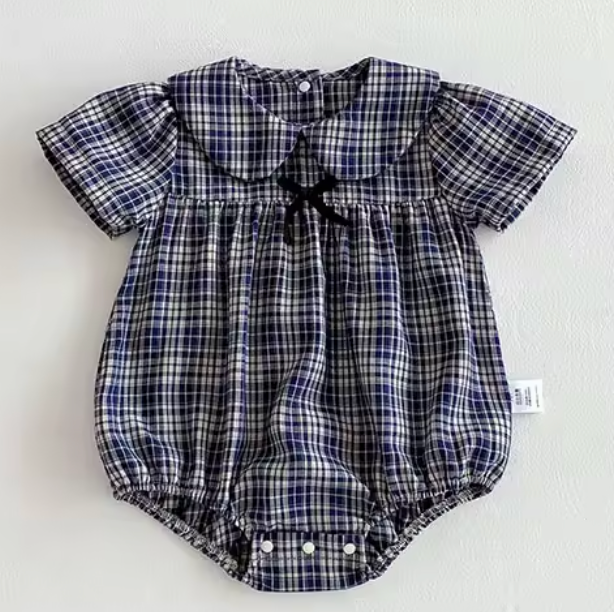 Pelele Cuadros Azul CHIKY NYNO