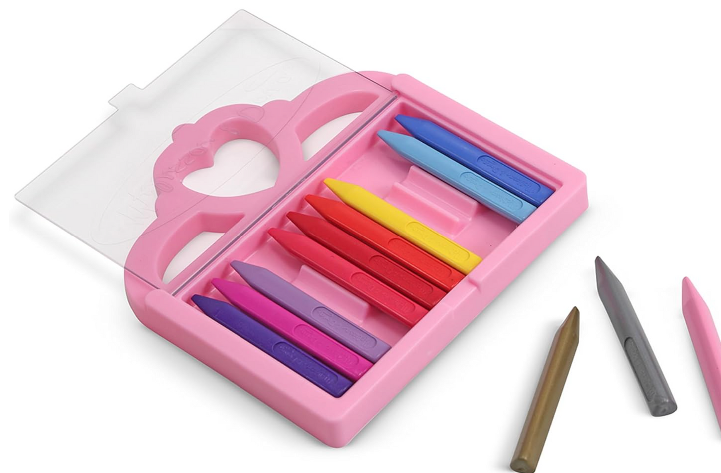 Melissa & Doug Set de Lápices de Cera de Princesa