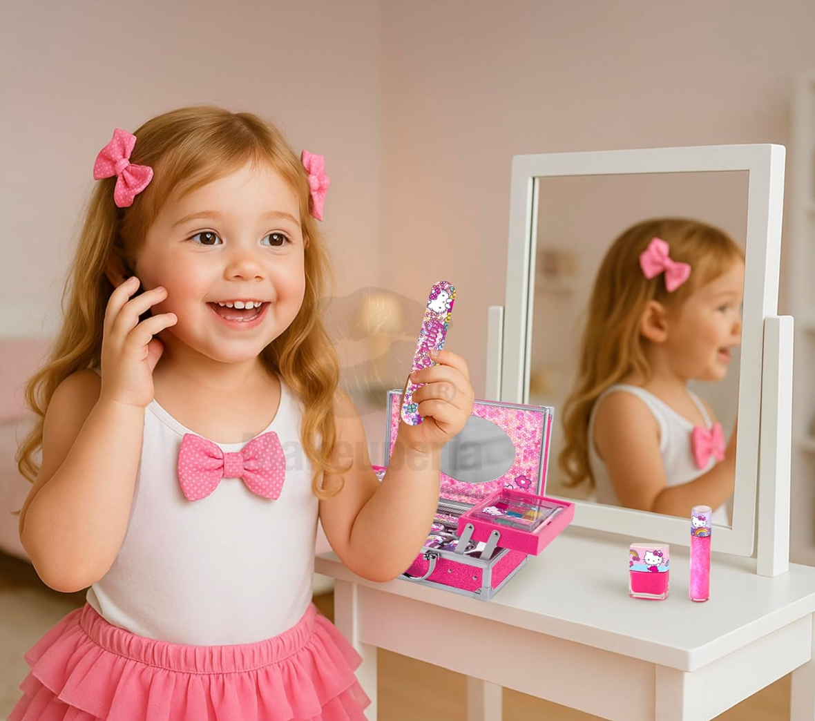Estuche de Maquillaje Infantil Hello Kitty