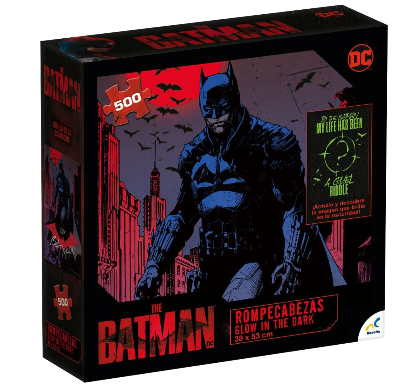 Rompecabezas de Colección Glow In The Dark Batman